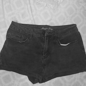 Size 8 pair of black shorts